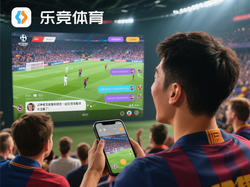 以最近的一场足球比赛为例，小李通过乐竞体育观看了欧